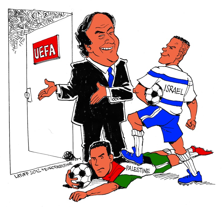 Platini invites Israeli Football into UEFA over the  body of Palestinian Football
