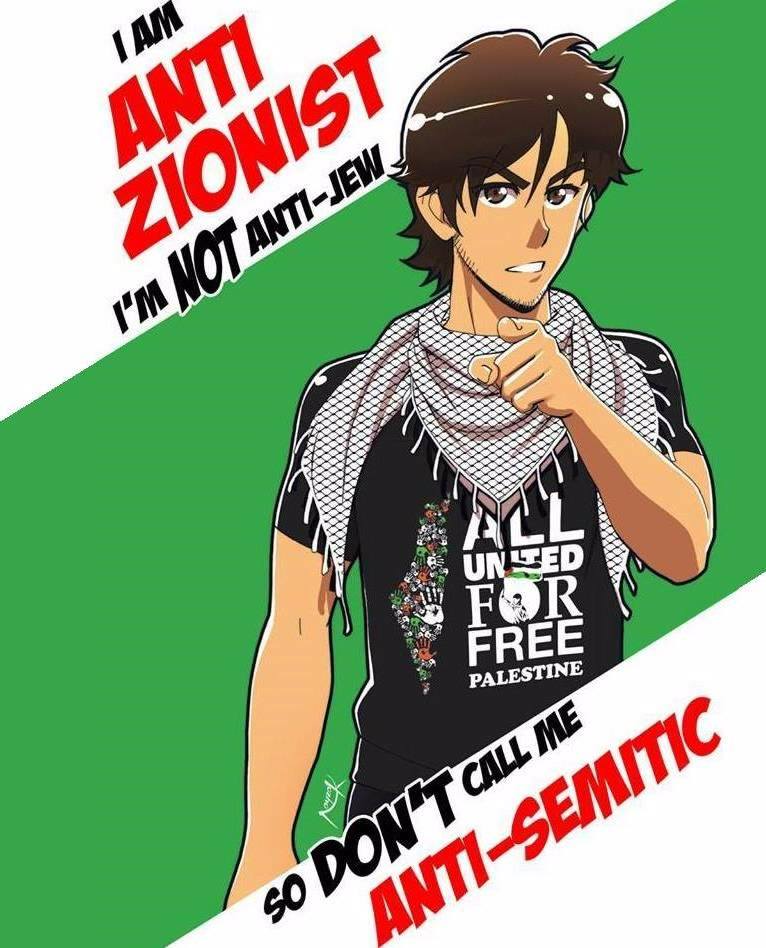 Anti-Zionist NOt anti-Semitic
