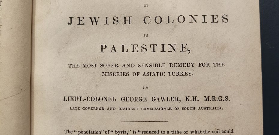 Britain’s secret plan to colonise Palestine 72 years before Balfour